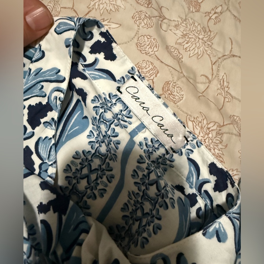 CARA CARA
Perrin Drawstring Top - Blue - Picture 4 of 8